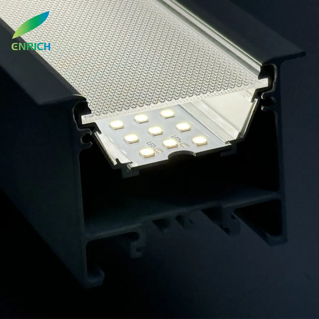 Commercial Grade Linkable LED Linear Fixture - Prismatic Diffuser, Ugr19, Dimmable, 5 Years Warranty