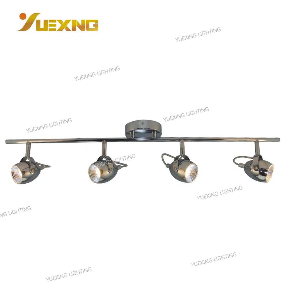 Cheap 5W COB Aluminium Surface Mounted Iron Chrome LED Indoor COB Spot Light Stage Round Spotlight