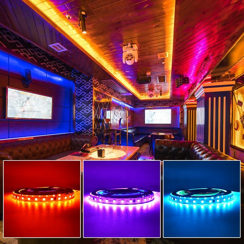 SMD5050 RGB Addressable LED Neon Light Strip Rgbdmx for Stage Lights