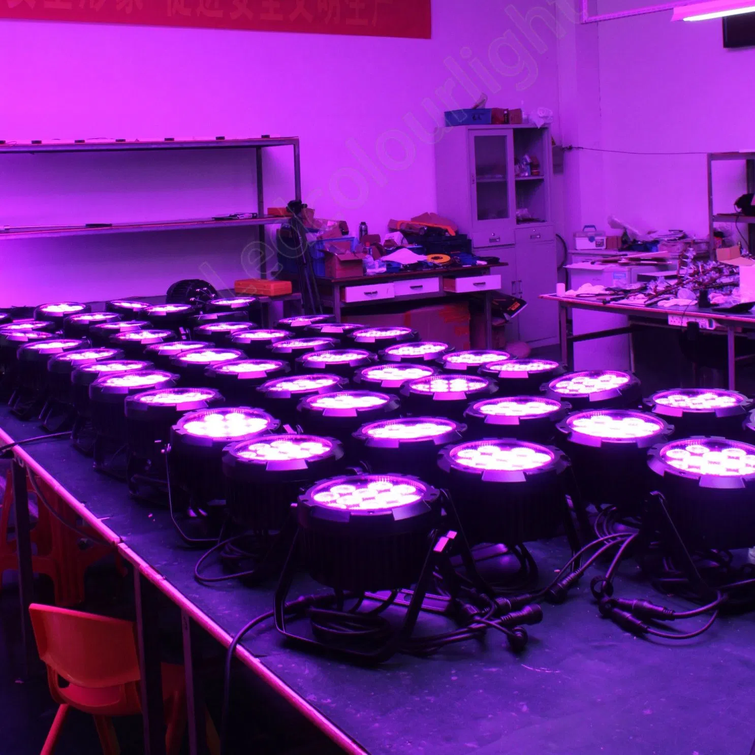 6in1 IP65 150W Stage Effect Lighting DMX Disco Light LED PAR for DJ Party Bar KTV Nightclubs