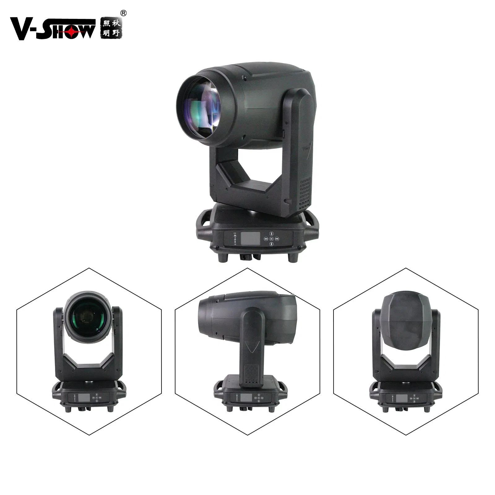 Vshow S712 Stage Light 450W Module LED Light Hybrid Beam Spot Wash Moving Head Light with Cmy CTO for Club Event