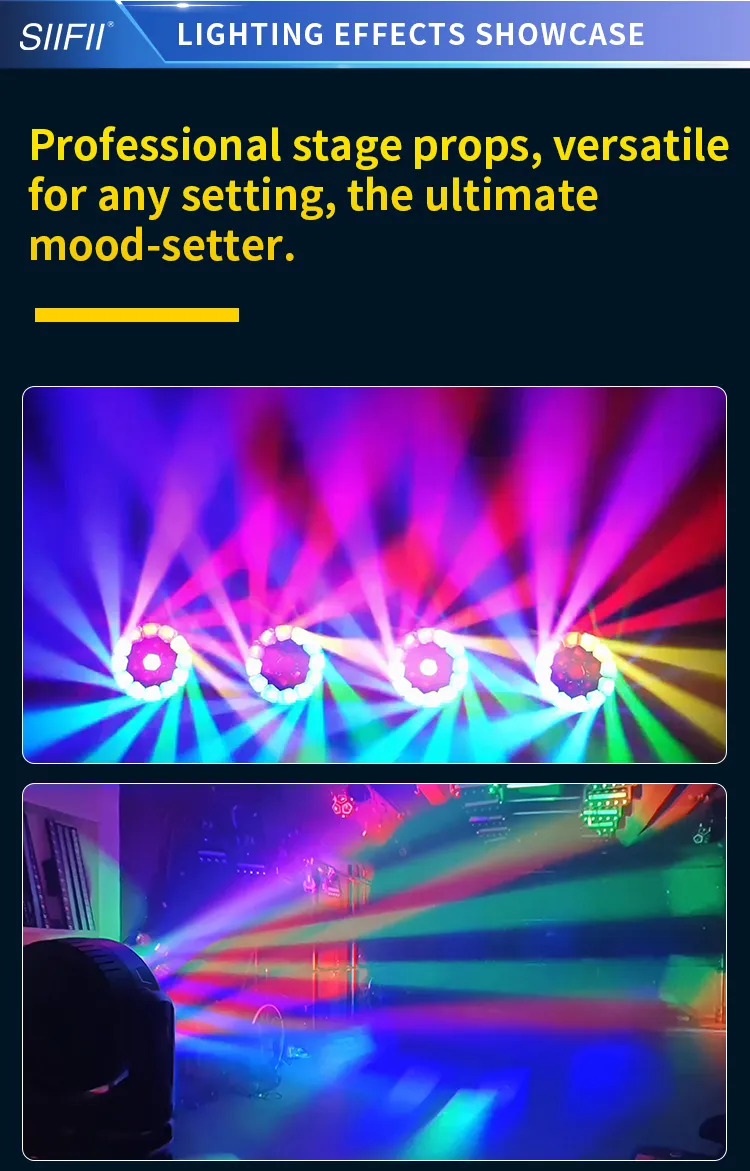 LED Bee Eye Zoom Wash Moving Head