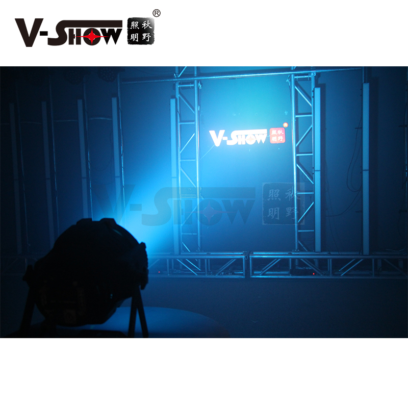 Vshow Pz1806 Stage Light LED PAR Zoom Light 18PCS 18W Rgbwauv 6in1 LED PAR Light for DJ Event