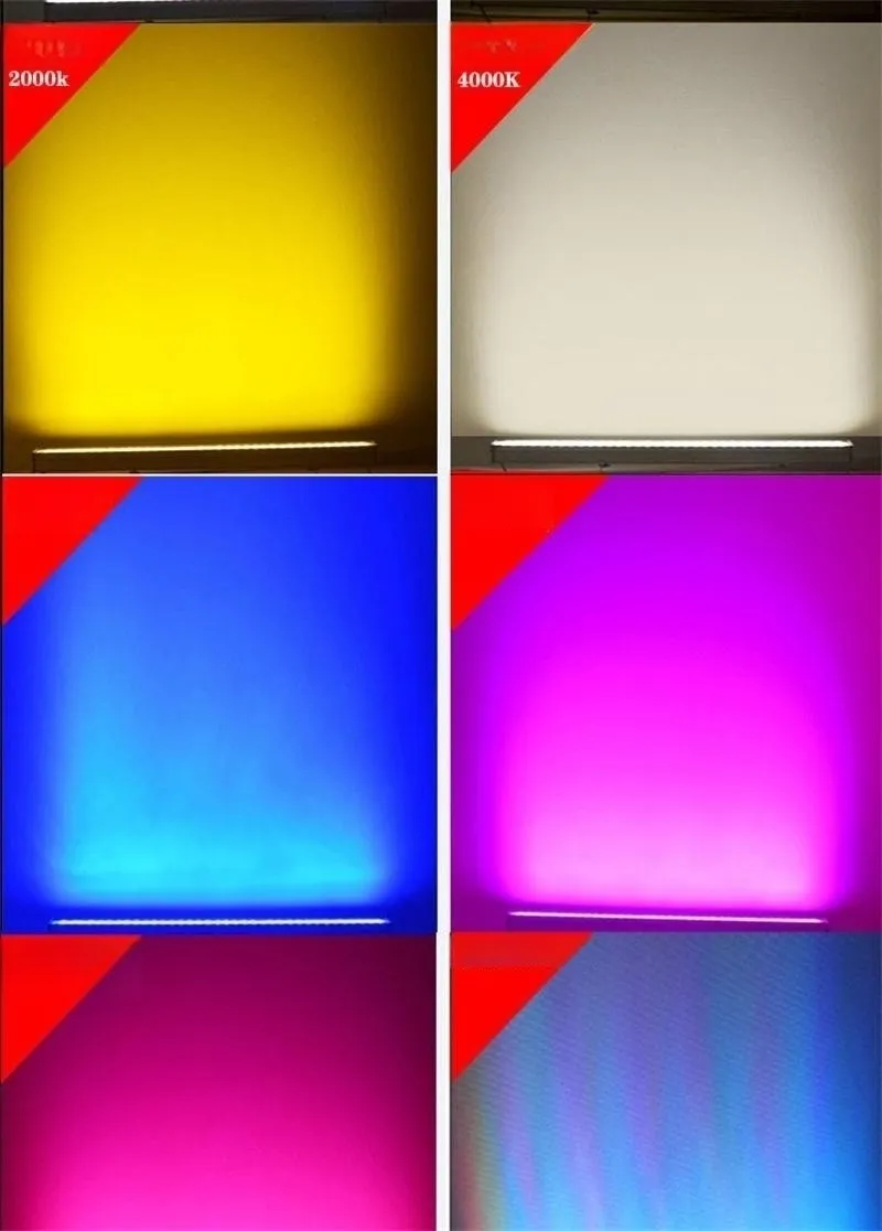 LED Wall Washer Light Technical Diagram