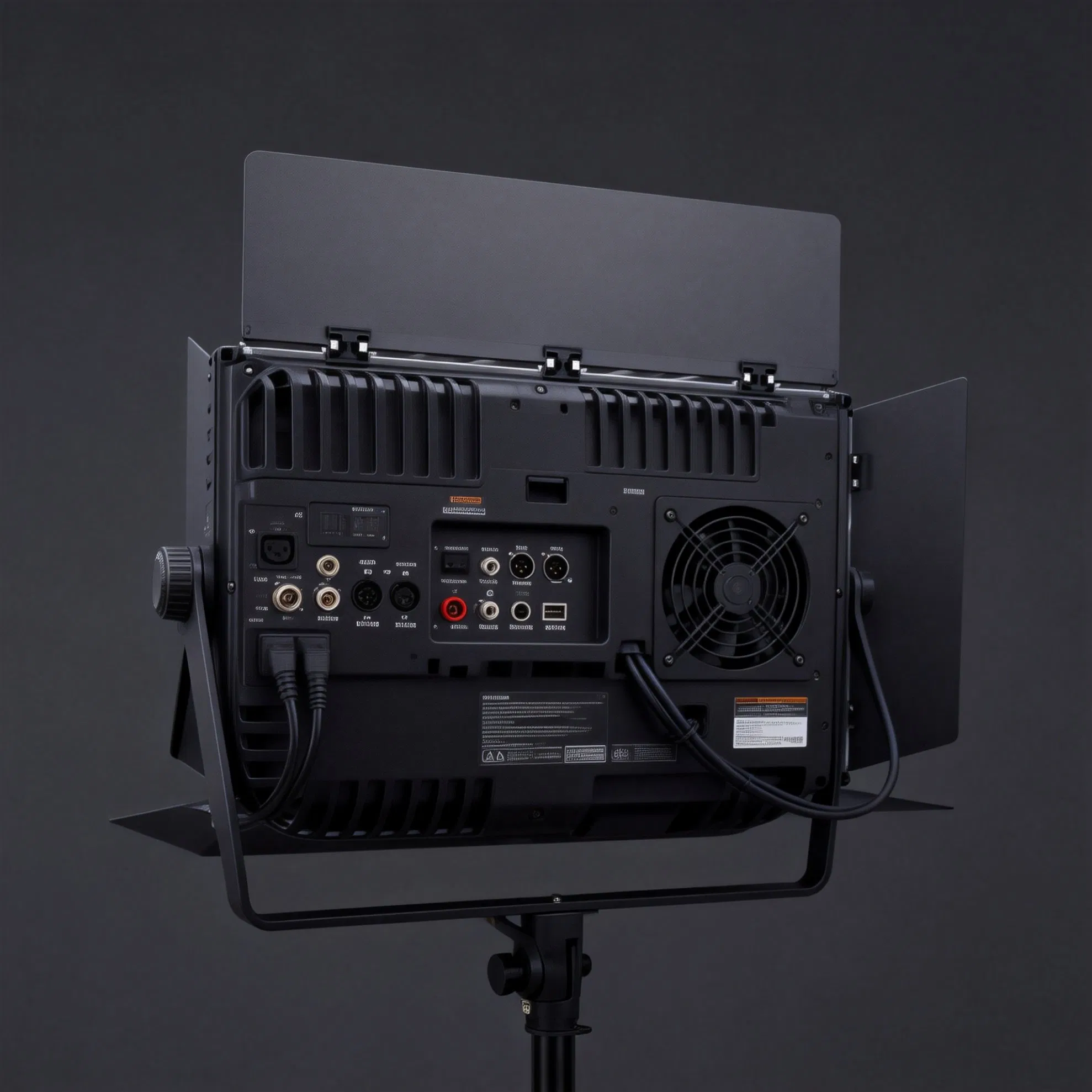 Professional 300W LED Stage Lighting Controller with Auto Master-Slave Detection, Color Temperature Adjustment, and Multi-Control Modes
