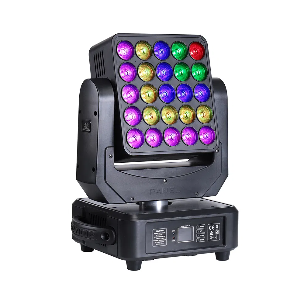 25X12W LED Beam RGBW Matrix Moving Head Light