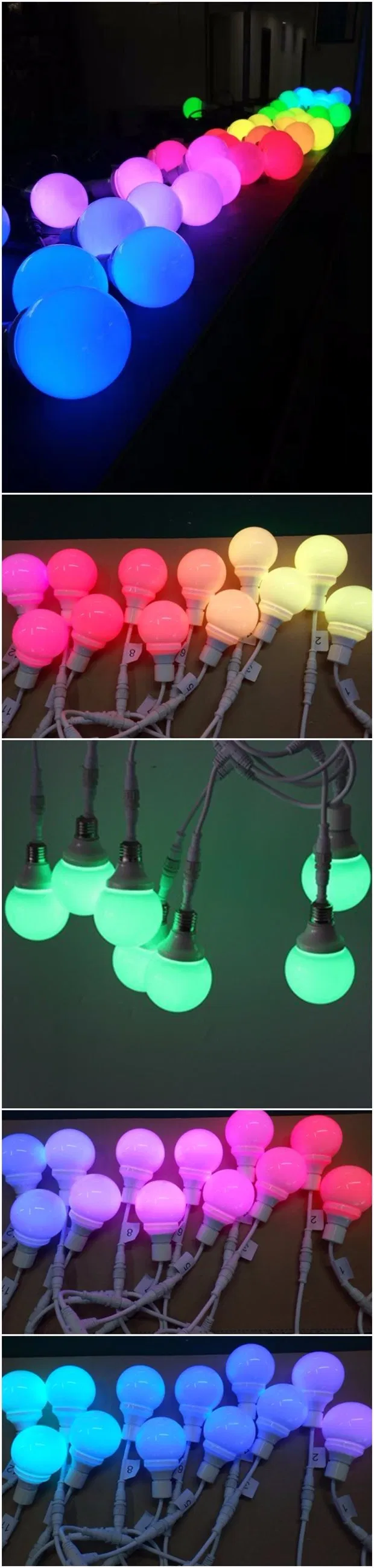 DMX RGB Bulb Application