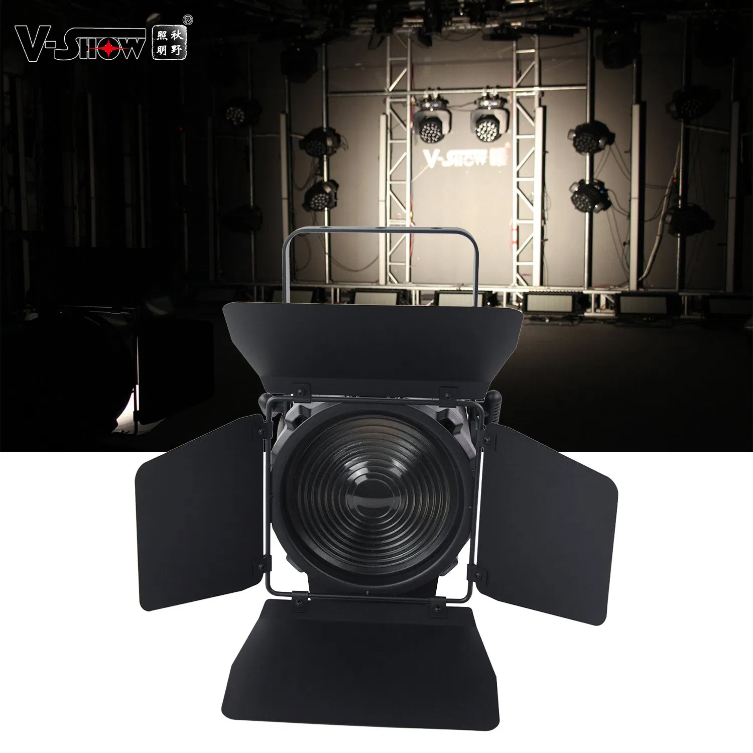 V-Show 300W LED Spotlight with DMX Electric Zoom for Stage