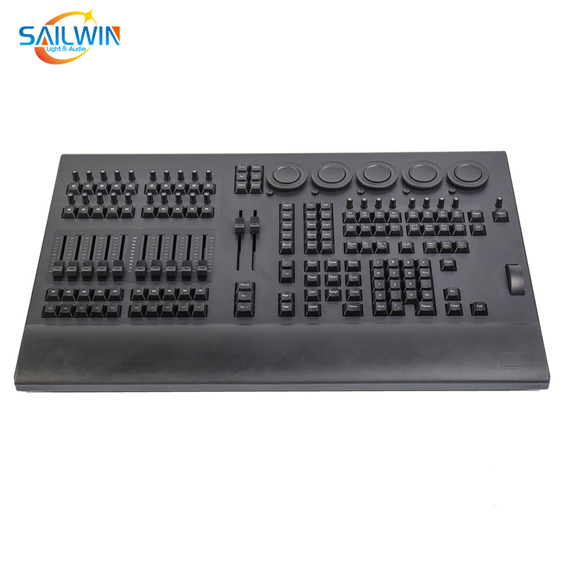 Ma3 DMX Lighting Controller on PC Command Wing Fader Wing Console