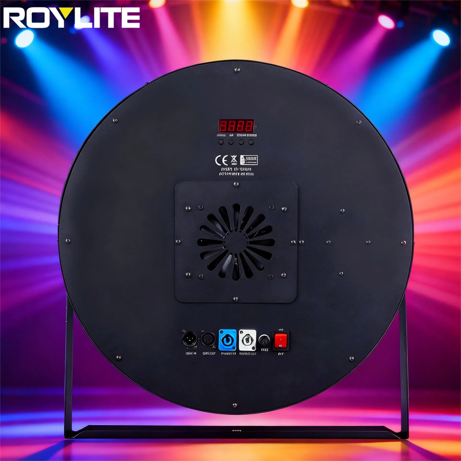 200W Retro LED RGB Colorful Spotlights Backlight for Concert Wedding Event Stage Shows Lighting