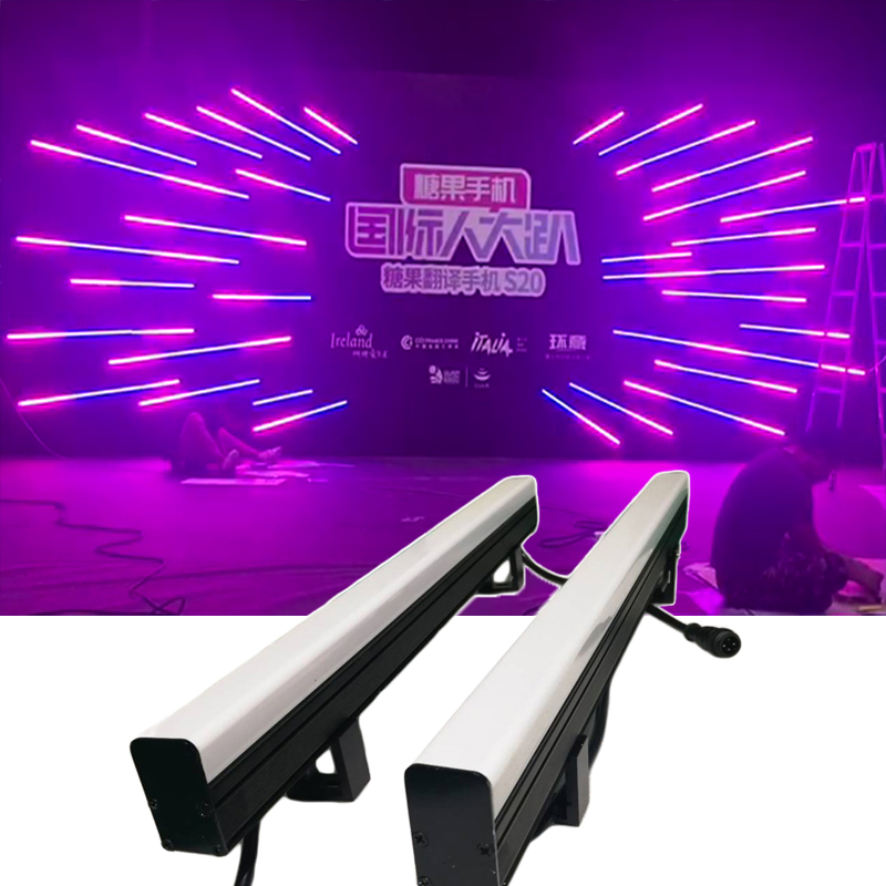 DMX 512 Controlled RGBW Pixel LED Linear Light Strip for Outdoor Stage Lighting