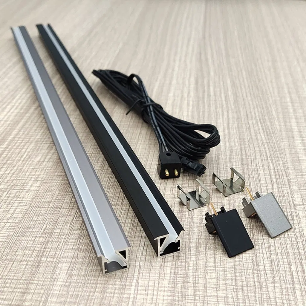 Dimmable 45° Polarized LED Linear Lighting Under Cabinet for Kitchen