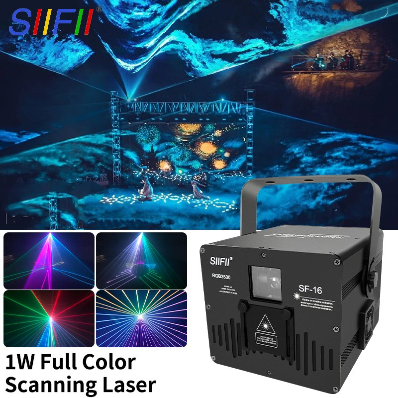Hot Sale RGB 1W Animation Laser Light Intelligent Laser Light Animation Writing Laser Light