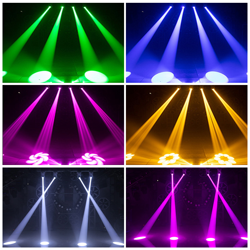 KTV Private Room Intelligent 100W Mini LED Spot Beam Moving Head Stage Bar Rotating Beam Light