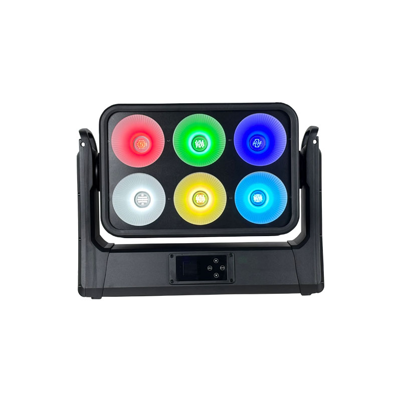 IP65 Waterproof 1200W RGBW DOT Control Stage Lighting Tilt Moving Wash Effect Moving Head LED Blinder Light