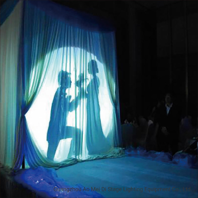 150W Stage Mechancial LED Follow Spot Light for Weddings and Theaters