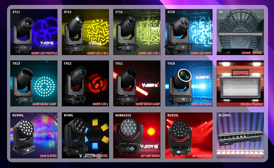 Moving Bar Strobe Line Stage Light