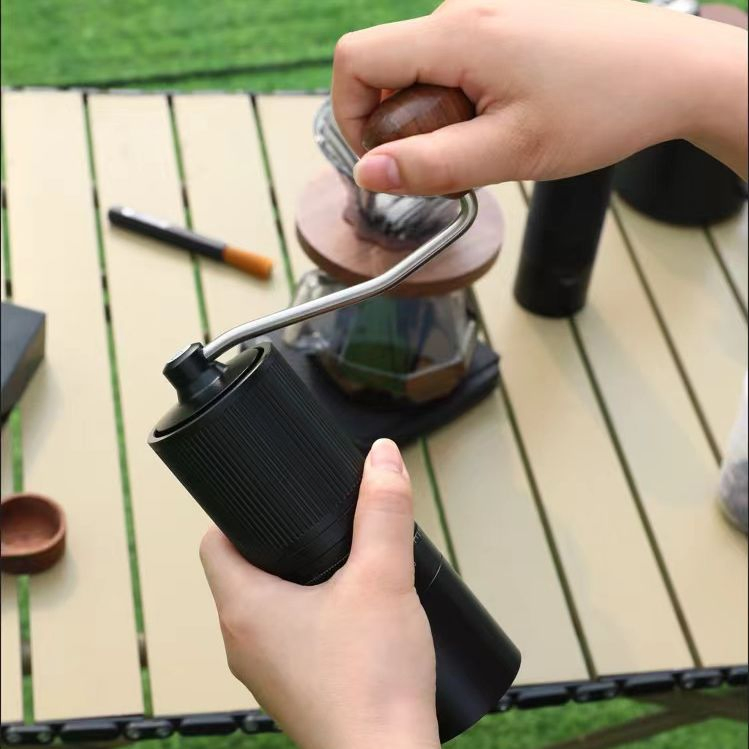 Juego de café manual, molinillo de café con filtro, gotero, taza, tetera de cuello de ganso, set de suministros para café preparado a mano