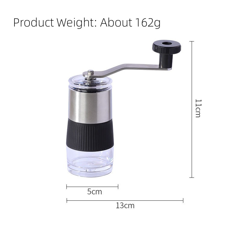Nuevo Llegada Molinillo de Café Compacto de Acero Inoxidable Portátil Mini Molinillo de Café Manual para Viajes