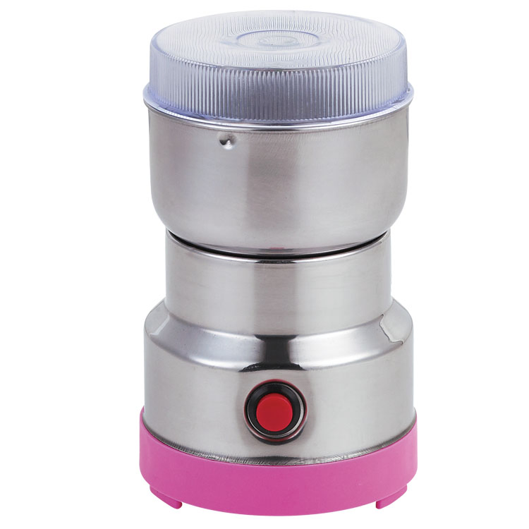 Procesador de Alimentos Portátil de Electrodoméstico Molinillo de Café Manual Antiguo Italiano con Muela de Café y Cuchillas de Acero Inoxidable