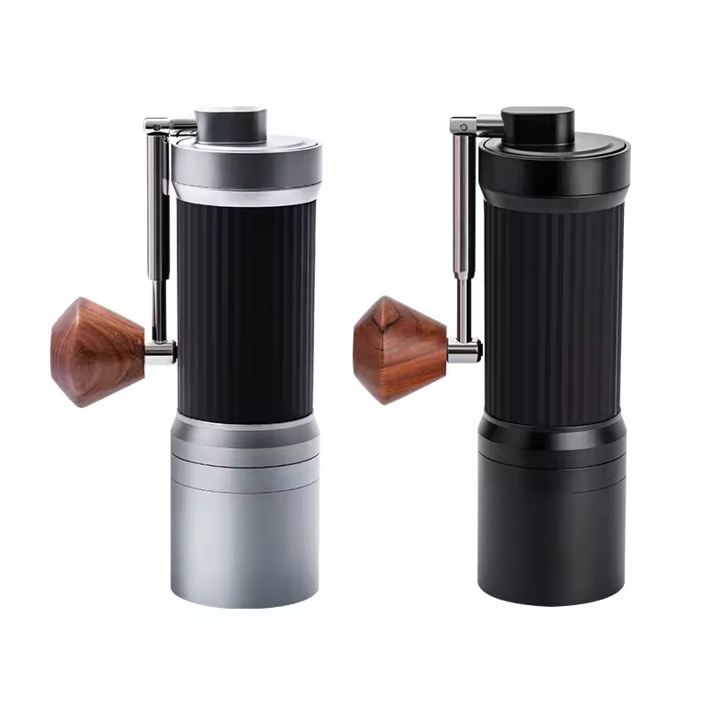 7 Molinillo de café manual de acero inoxidable con manija plegable