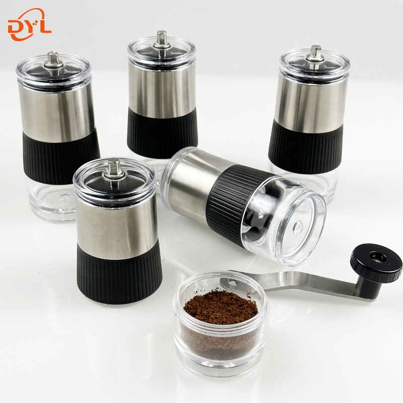 Molino de café manual portátil de acero inoxidable mini