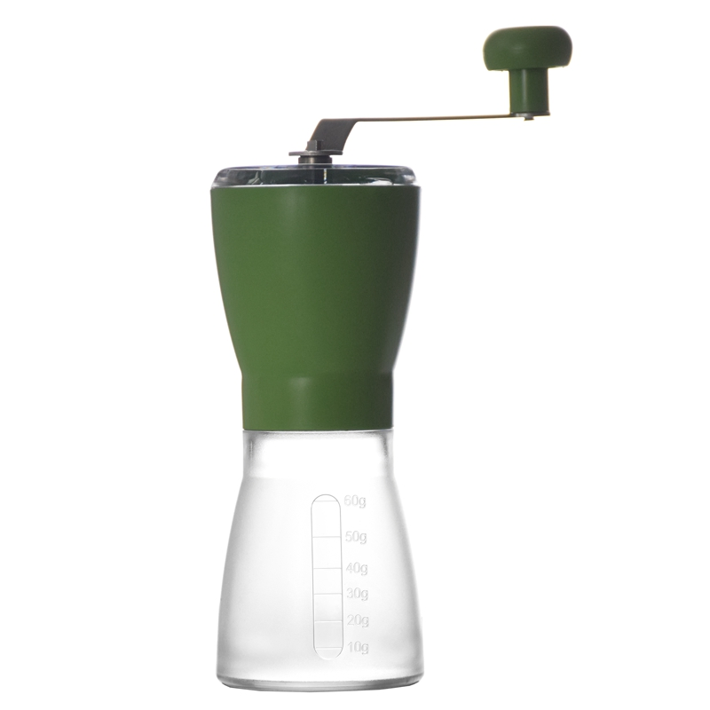 Molino de café manual con ajuste ajustable, molino de muelas cónicas y acero inoxidable cepillado, molinillo de café de grano entero para Aeropress, café de goteo y espresso