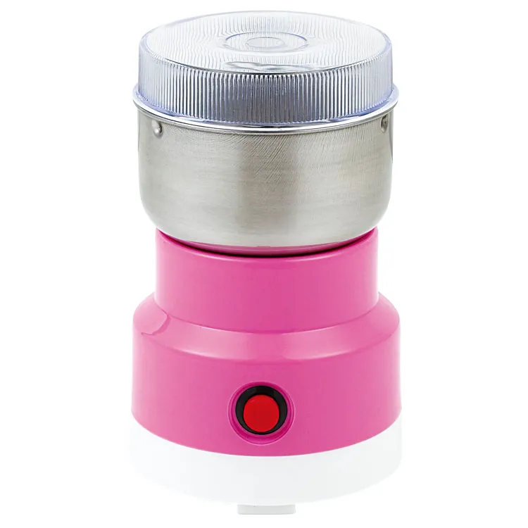 Procesador de Alimentos Portátil de Electrodoméstico Molinillo de Café Manual Antiguo Italiano con Muela de Café y Cuchillas de Acero Inoxidable