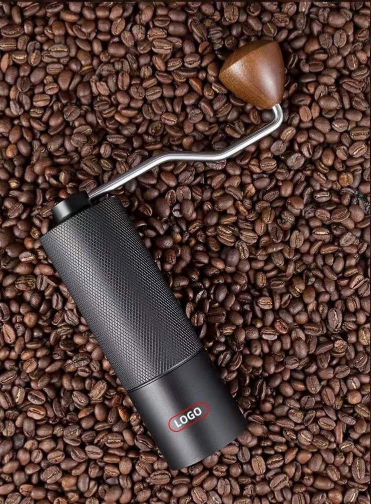 Molino de café cónico de burras portátil para el hogar