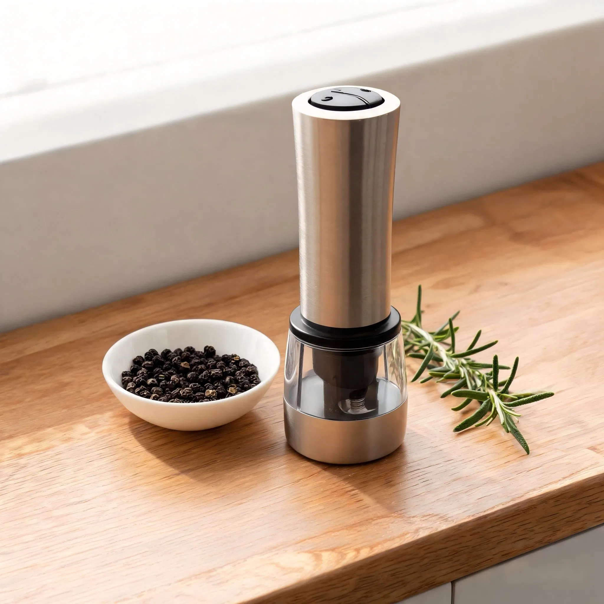 Molino de café eléctrico automático para hogar, oficina y viajes