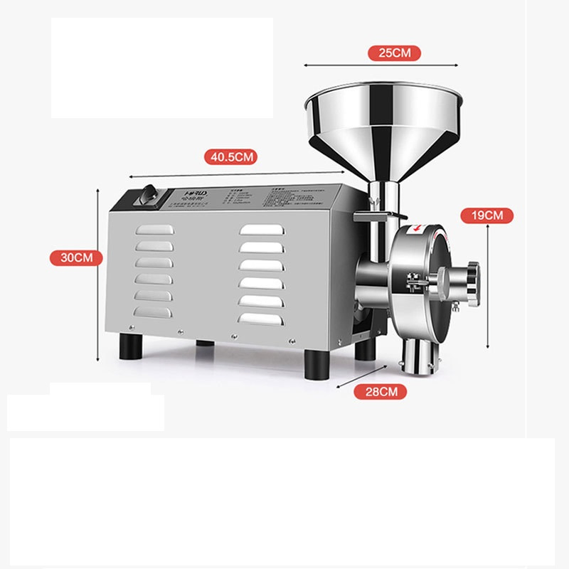 Máquina de molinillo de café eléctrico con tamaño de molienda ajustable