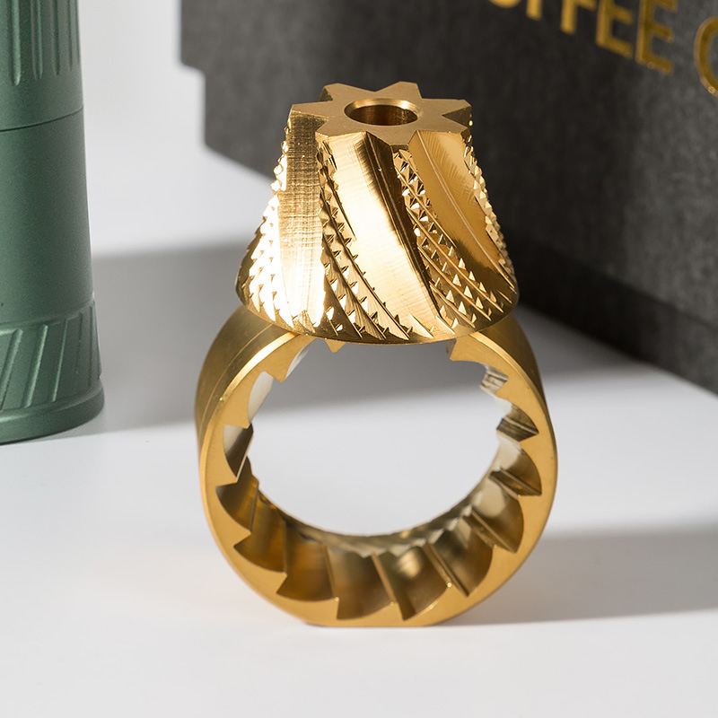 Fabricante OEM de precio mayorista, juego completo de herramientas de café con molinillo de café manual de acero inoxidable personalizado con logo, fábricas de molinillos de café