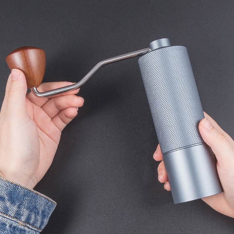 Precio mayorista fabricante OEM molinillo de café ensamblaje manual acero inoxidable muela cónica ajuste numérico más rápido