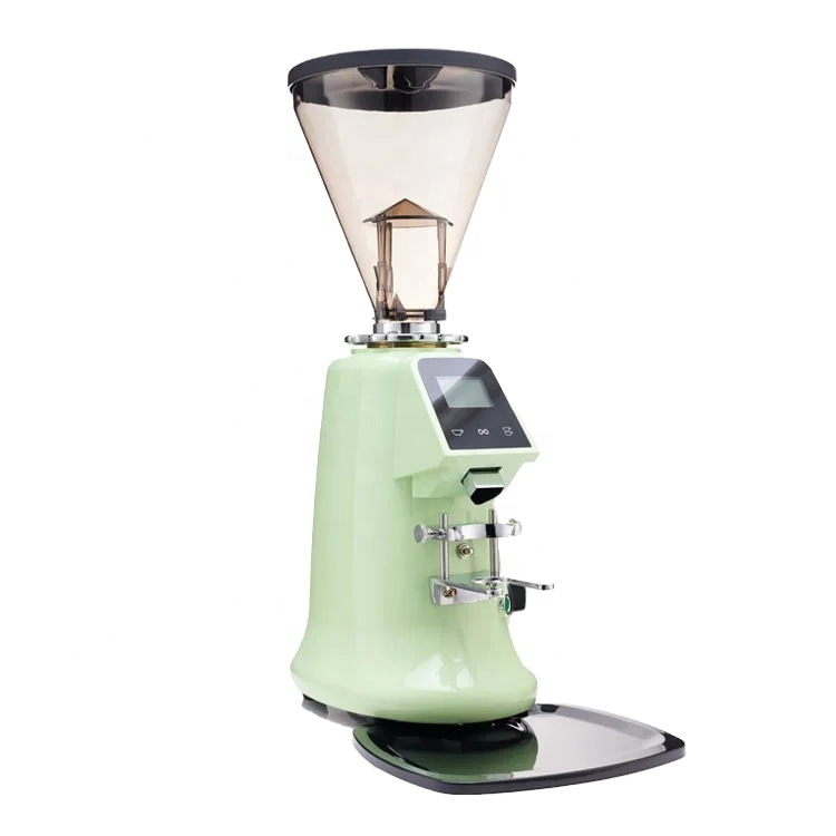 Molino de café eléctrico manual automático industrial plano profesional comercial de muelas