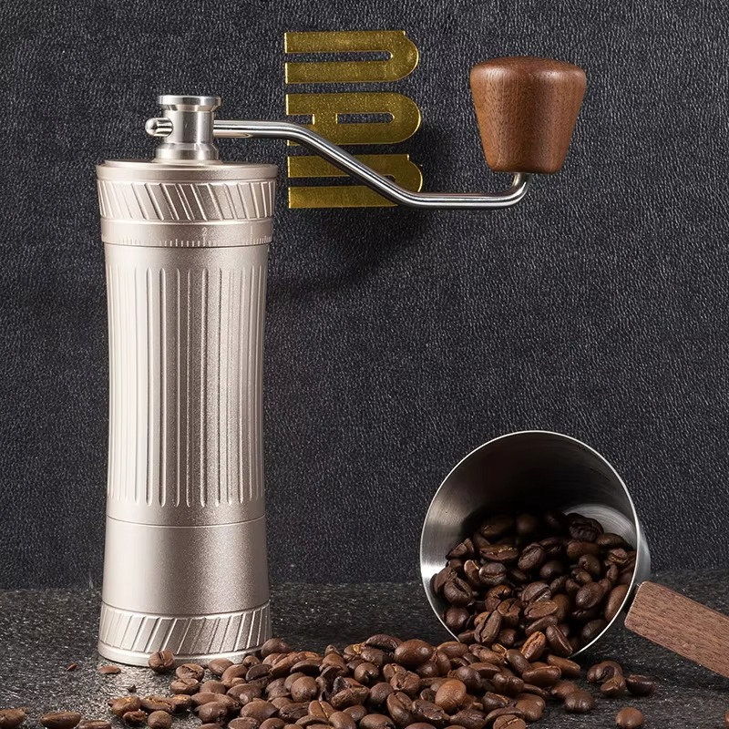 Fabricante OEM de precio mayorista, juego completo de herramientas de café con molinillo de café manual de acero inoxidable personalizado con logo, fábricas de molinillos de café