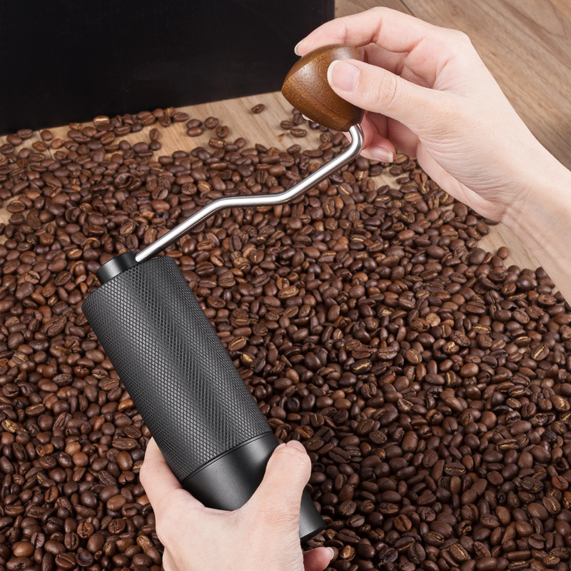 Molinillos de café manuales mini premium para acampar y viajar