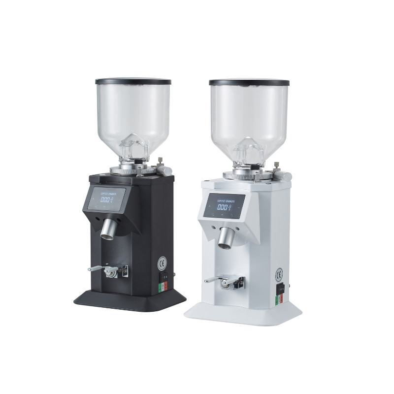 Nuevo diseño de estilo, contenedor de frijoles de gran capacidad automático, configuración ajustable, molinillo de café profesional