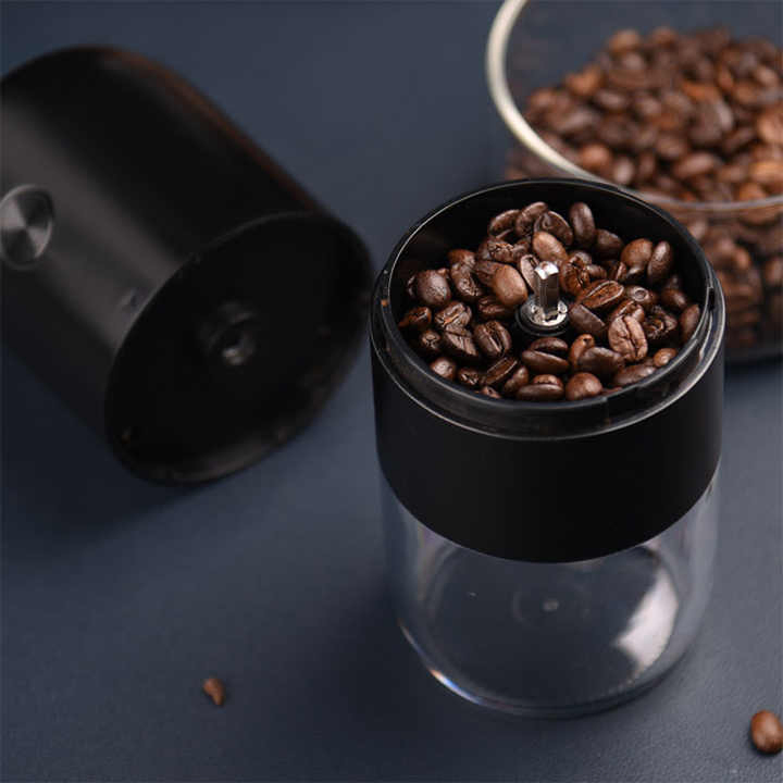Precio de fábrica máquina de café portátil recargable por USB molinillo de café para máquinas expendedoras