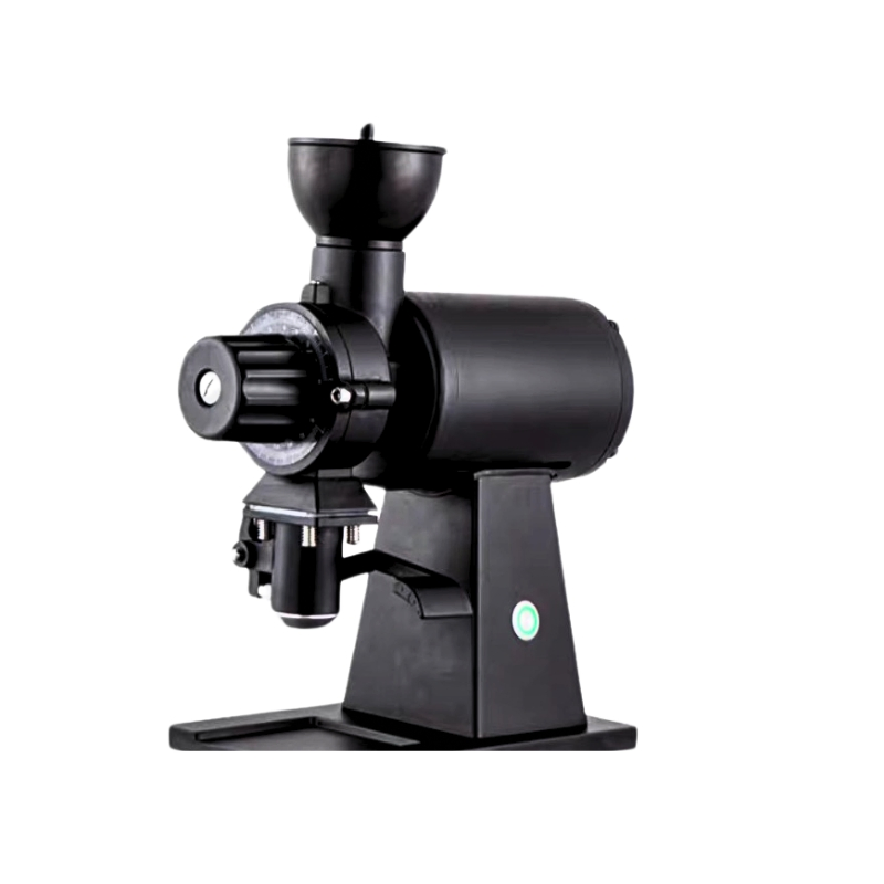 Molino de café con embudo de filtrado para molienda individual 90mm Molinillo de café de titanio con grosor ajustable 2000rpm/Min