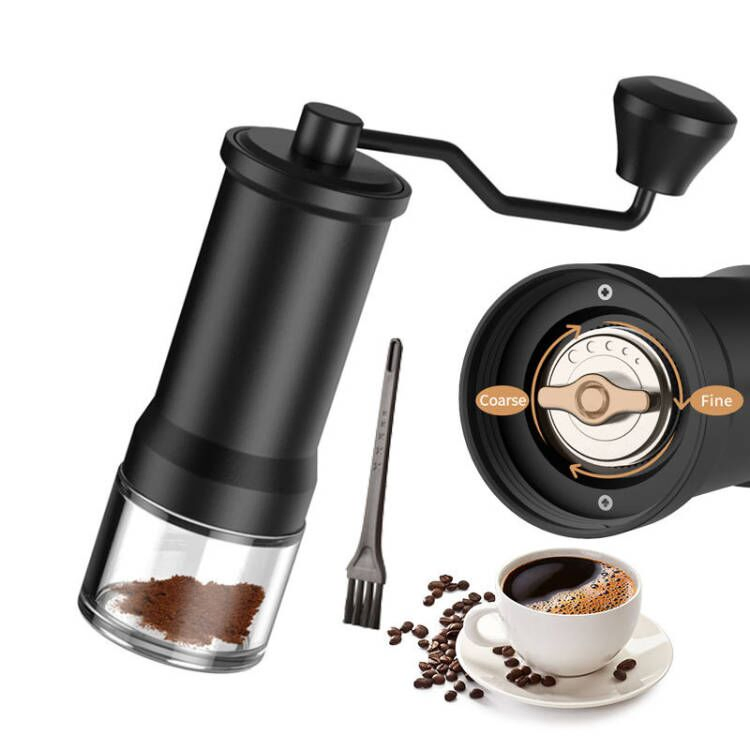 molino de café manual portátil mini hecho a mano