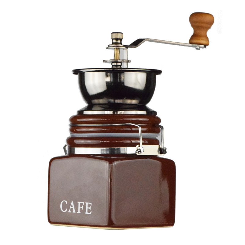 Molino de café manual portátil de venta caliente en Amazon