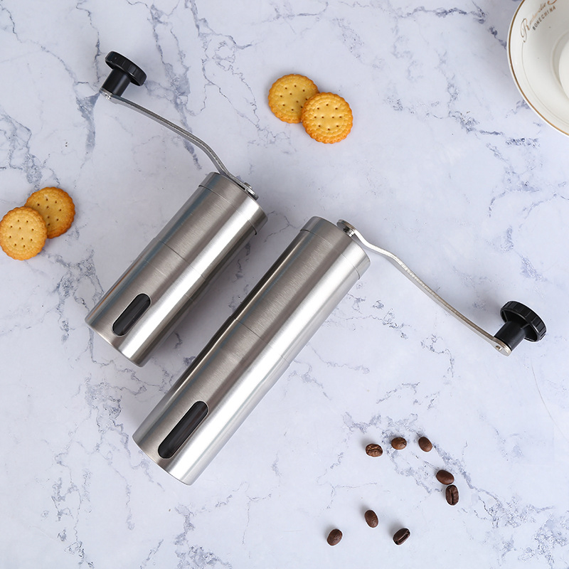 Molino de café manual portátil mini para cocina, máquina de café de mano con molino a precio económico