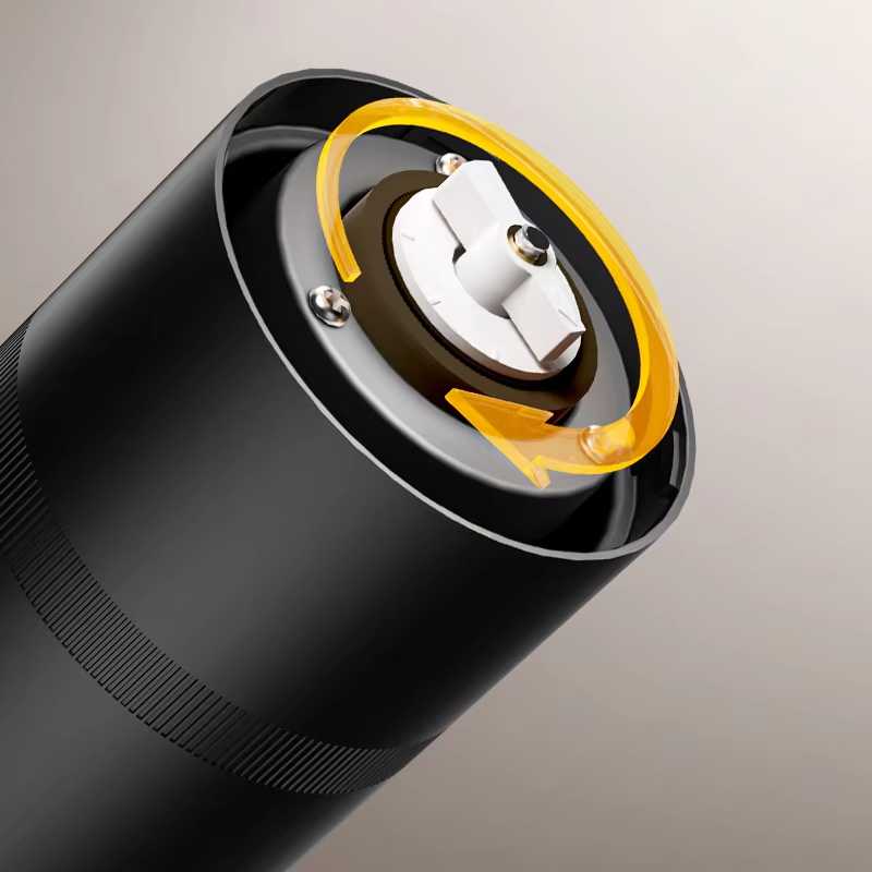 Modelo de venta caliente molinillo de café eléctrico portátil mini molinillo de granos de café recargable tipo C puerto molinillo de café eléctrico