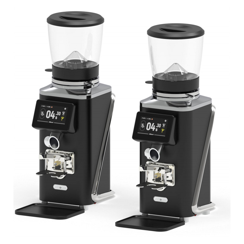 Molino de café eléctrico con gran capacidad y diseño de muelas planas