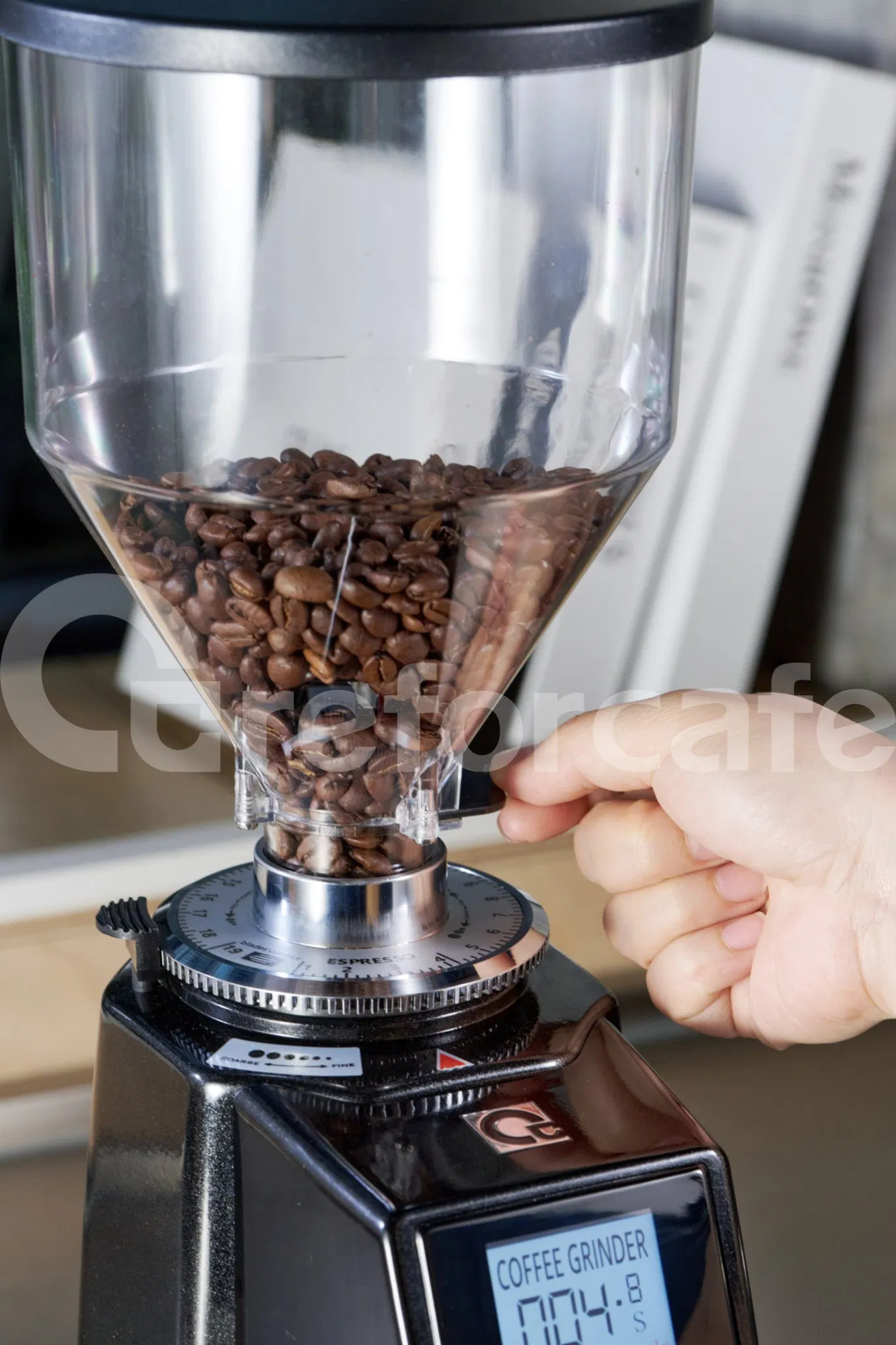 Molinillo de café eléctrico manual compacto y conveniente para uso industrial y comercial en casa 200W 1400rpm