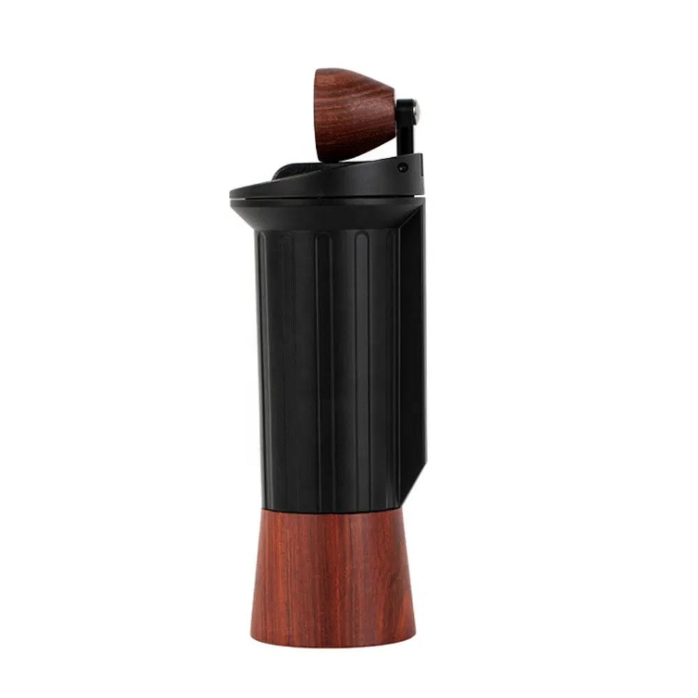 Molino de café manual profesional portátil invisible de mano con muelas cónicas para grano de café máquina de café manual al por mayor