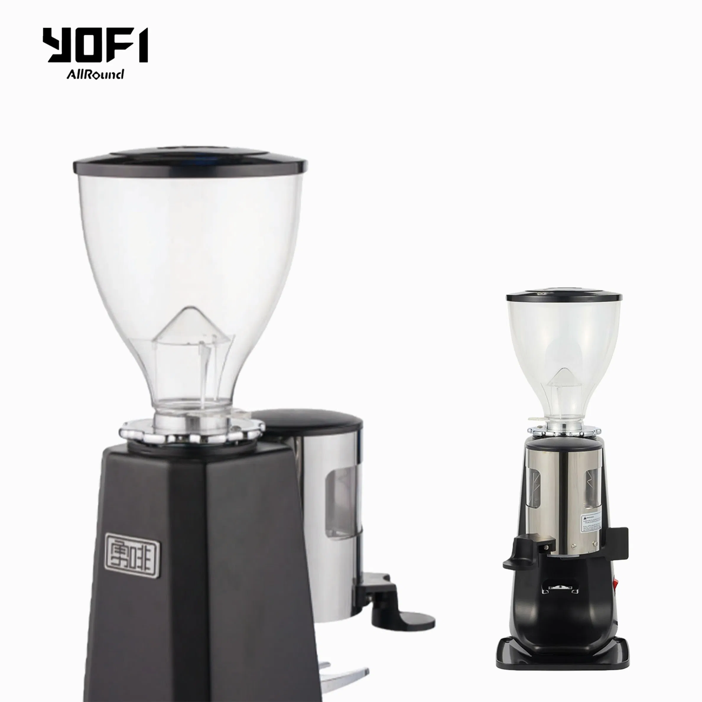 Molino de Espresso Eléctrico de Calidad Premium 370W Uso Comercial Molino de Café Confiable