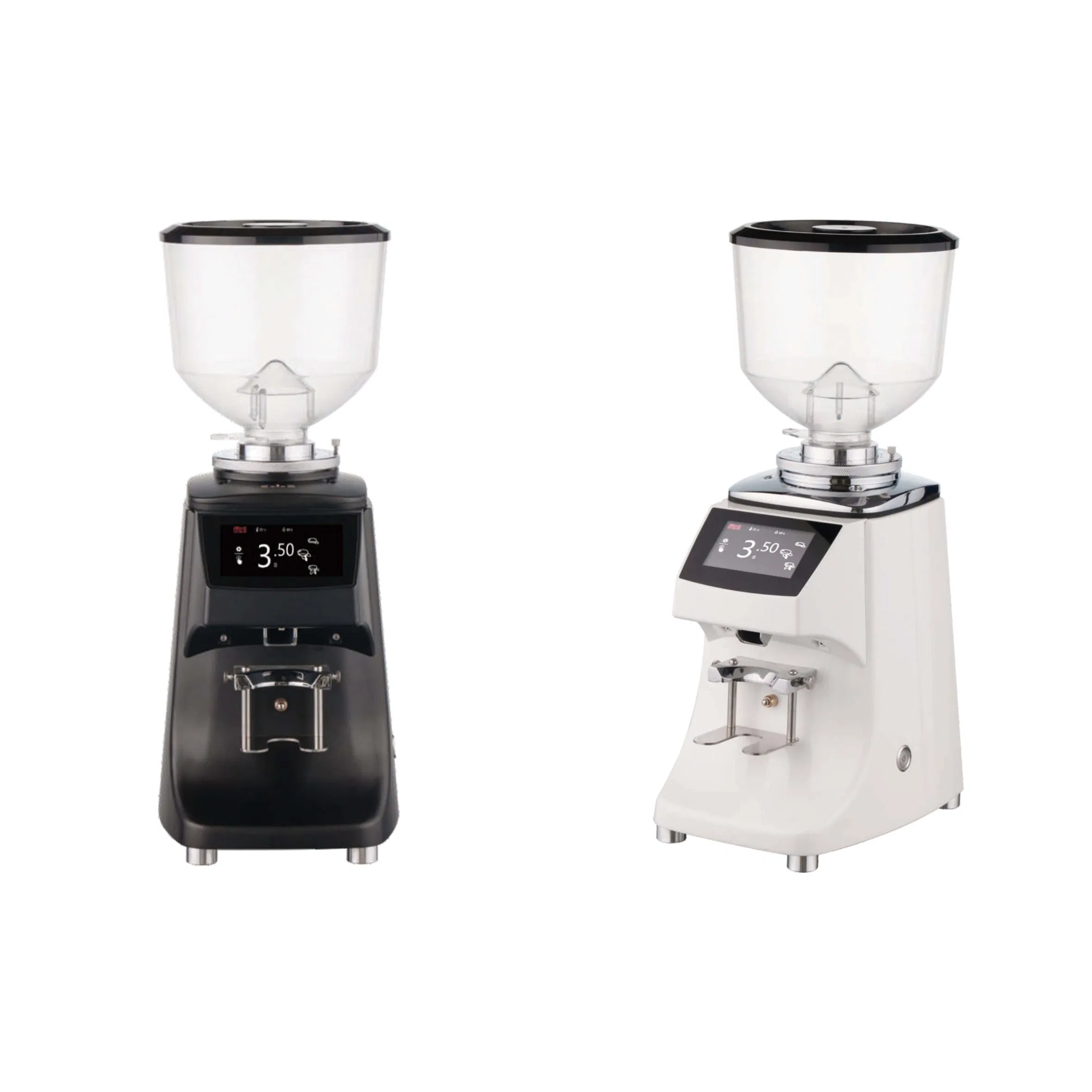 Molino de café eléctrico con base antideslizante, contenedor de gran capacidad para granos, apto para lavavajillas