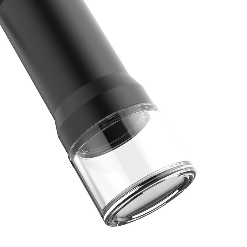 Molino de café manual profesional negro portátil ajustable de acero inoxidable en forma de cono