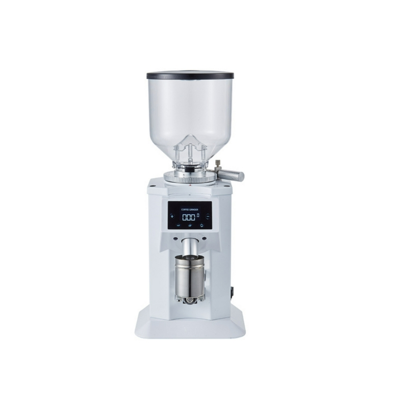 Nuevo diseño de estilo, contenedor de frijoles de gran capacidad automático, configuración ajustable, molinillo de café profesional